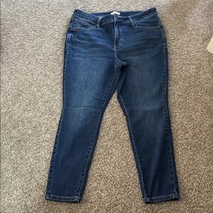 Maurices Everflex high rise super skinny jeans-EUC